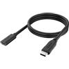 Akasa Cavo usb Akasa Type-C Extension Cable C(M) a C(F), 1,2 m