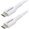 Startech.com Cavo ricarica/dati Startech.com USB tipo C PD 60W 1m Bianco [USB2CC1MNCWHE]