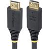 Startech.com Cavo Hdmi Startech.com ad alta velocita' 1.8m connettori a scatto/4K60Hz/HDR10 Nero [HDMI2-CABLE-GRIP-6F]