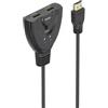Hama Splitter HDMI Hama 4K 2 connessioni HDMI e 1 spina HDMI Nero