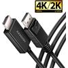 AXAGON Cavo Axagon RVD-HI20C2 DisplayPort/HDMI 1.8m Nero [AKAXNHVRVDHI20C]