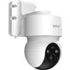 ISWI Telecamera IP Isiwi 4G Redie+ A batteria Da esterno 4G LTE 2K Bianco/Nero [ISW-PTBTE4GE3MP]