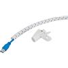 NEOMOUNTS Tubo avvolgicavo Neomounts a spirale per 1-3 cavi 15mm Bianco [ADS06-140WH]