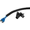 NEOMOUNTS Tubo avvolgicavo Neomounts a spirale per 1-4 cavi 20mm Nero [ADS06-141BL]