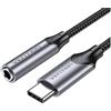 Vention Adattatore Vga Vention Usb-C a jack per cuffie 1m Grigio [BGMHF]