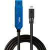 Lindy Cavo di prolunga attivo Lindy USB 3.2 5m Nero [43380]