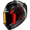 Shark CASCO INTEGRALE SPARTAN GT PRO KULTRAM CARBON CARBON BLACK RED SHARK HELMETS : Taglia Int - M