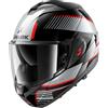 Shark CASCO MODULARE OXO SIKTER BLACK CHROM SILVER SHARK HELMETS : Taglia Int - XL