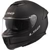 LS2 CASCO INTEGRALE LS2 FF808 STREAM II MATT BLACK-06 LS2 : Taglia Int - XL