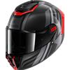 Shark CASCO INTEGRALE SPARTAN RS CARBON SHAWN CARBON ORANGE SILVER SHARK HELMETS : Taglia Int - S