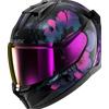 Shark CASCO INTEGRALE D-SKWAL 3 MAYFER BLACK VIOLET GLITTER SHARK HELMETS : Taglia Int - S