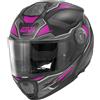 Givi CASCO MOD.X27 SECTOR NERO TITANIO FUCSIA GIVI HX27FSEBF : Taglia Int - S