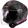 LS2 CASCO JET LS2 OF603 INFINITY II LOTUS MATT PINK-06 LS2 : Taglia Int - S