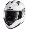 Shark CASCO INTEGRALE SHARK RIDILL BIANCO LUCIDO BLANK WHU : Taglia Int - XS