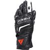 Dainese CARBON 4 LONG LADY LEATHER GLOVES BLACK BLACK WHITE DAINESE : Taglia Int - M