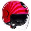AGV CASCO JET ETERES AGV E2206 TROPEA RED PINK AGV : Taglia Int - XS