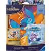 Disney, RAVENSBURGER, Lorcana, Disney St Lorcana incanto d'inverno set introduttivo da collezione - 4 booster + promo glimmer stitch + raccoglitore