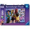 RAVENSBURGER, K-POP DEMON HUNTERS, NETLF Ravensburger - k-pop demon hunters, puzzle 100 pezzi xxl di 49x36cm puzzle bambini 6 anni