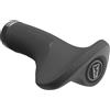 SQlab Manopole per bicicletta 721 2.0, impugnatura ergonomica, maniglia per bicicletta, colore nero, per bici da città, manubrio bicicletta in S
