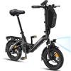 Bodywel T16 Pro Mini bici elettrica pieghevole da 14 pollici, 250 W, 3