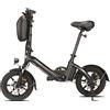 Bodywel T16 Pro Bicicletta elettrica pieghevole da 14" con batteria da