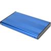OPPWONG Disco Rigido Esterno Alloggiamento, Portatile SSD Esterno con Interfaccia Interfaccia USB3.0 HDD RECK HDD 2,5 Pollici da 5 Gbps 2 TB Custodia a Antidarico, BLUE (Disco rigido non incluso)