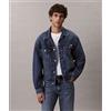 Calvin Klein Giubbotto trucker in jeans anni '90 Blue Denim Uomo