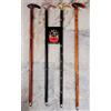 Fatto a mano Lotto di 4 pezzi bastone da passeggio vintage canna in legno ottone massiccio...