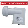 Diprogress Auriga Convertitore Satellitare LNB Illuminatore Occhio Parabola 1 Uscita DCSS SCR Sky