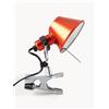 Artemide Lampada da tavolo piccola a morsetto Tolomeo Micro Pinza