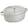 Staub La Cocotte Cocotte ovale - 33 cm, tartufo bianco
