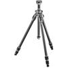 Gitzo GT0532 Treppiede Serie 0 Mountaineer, 3 Sezioni in Carbonio, Grigio/Nero