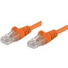 Intellinet Cavo di rete Patch CCA Cat. 5e Arancio UTP 2 mt