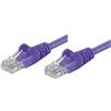 Intellinet Cavo di rete Patch CCA Cat. 5e Viola UTP 0,5 mt