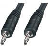 Oem Cavo Audio Stereo Jack 3.5 mm M/M 0,6 mt.