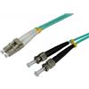 Techly Cavo Fibra Ottica ST/LC 50/125 Multimodale 20 m OM3
