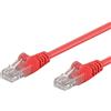 Intellinet Cavo di rete Patch CCA Cat. 6 Rosso UTP 1,5 m