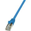 Intellinet Cavo di rete Patch in CCA Schermato Cat. 6 Blu F/UTP 10 m Bulk