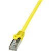 Intellinet Cavo di rete Patch in CCA Schermato Cat. 6 Giallo F/UTP 1 m Bulk