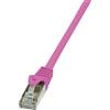 Intellinet Cavo di rete Patch in CCA Schermato Cat. 6 Rosa F/UTP 3 m Bulk