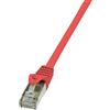 Intellinet Cavo di rete Patch in CCA Schermato Cat. 6 Rosso F/UTP 3 m Bulk