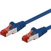 Intellinet Cavo di rete Patch in rame Cat. 6 Blu SFTP 1 m