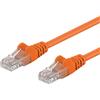 Intellinet Cavo di rete Patch CCA Cat. 6 Arancio UTP 2 m