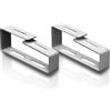 Intellinet Passacavi per Armadi Intellinet Rack 19" Anello Largo Grigio