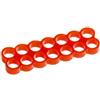 E22 Fermacavi E22 14-Slot Stealth - rosso