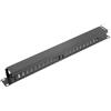 Lanberg Pannello passacavi Lanberg AK-1201-B per Rack 19" [AK-1201-B]