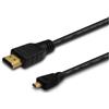 SAVIO Cavo Savio CL-39 HDMI M/Micro HDMI M 1m nero [CL-39]