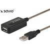 SAVIO Cavo Savio CL-76 USB 2.0 A M/USB 2.0 A F 5m nero[CL-76]