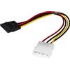 10 Cavi Prolunga Molex 4 Pin Maschio-maschio – 30cm, Alimentazione PC