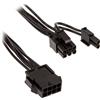KOLINK Adattatore Kolink 4+4Pin a 6+2-Pin-PCIe 3.5cm Nero